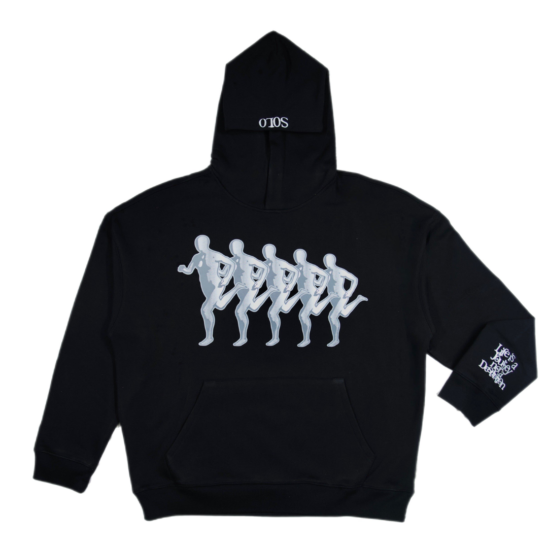 Black graphic hoodies deals