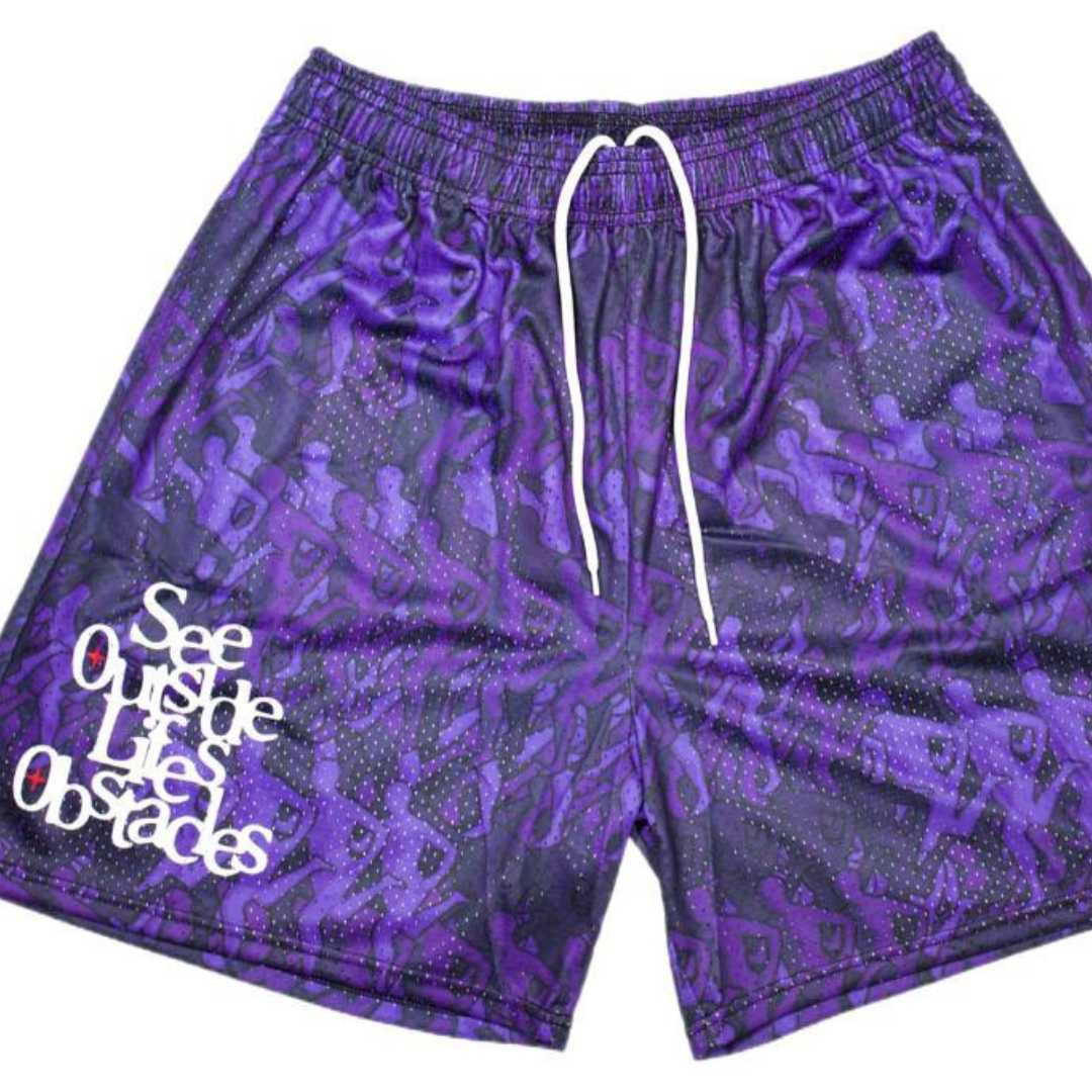 Purple OG Solo Premium Shorts