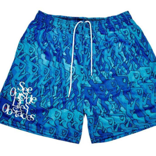 Blue OG Solo Premium Shorts